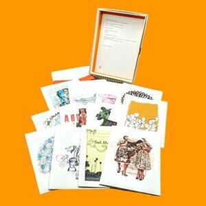 USA Partners Vintage Blank Note Cards & Envelopes NIB